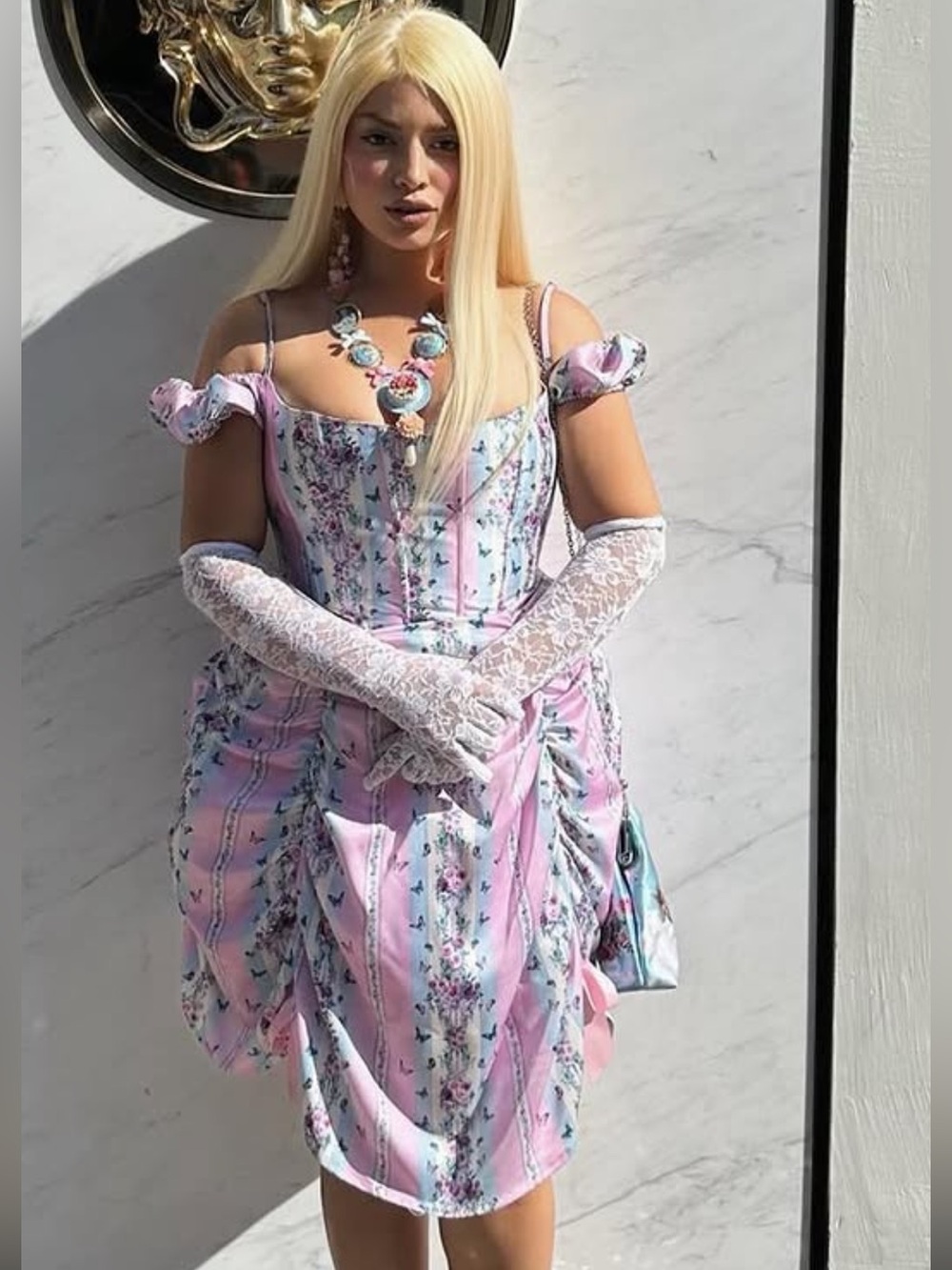 Sugar Thrillz QUEEN DIARIES CORSET DRESS